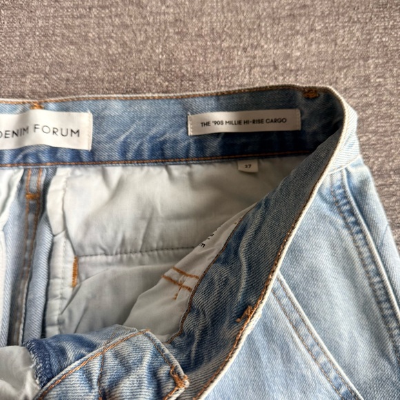 DENIM FORUM The '90s Millie Hi-rise Cargo Jean - Picture 9 of 11